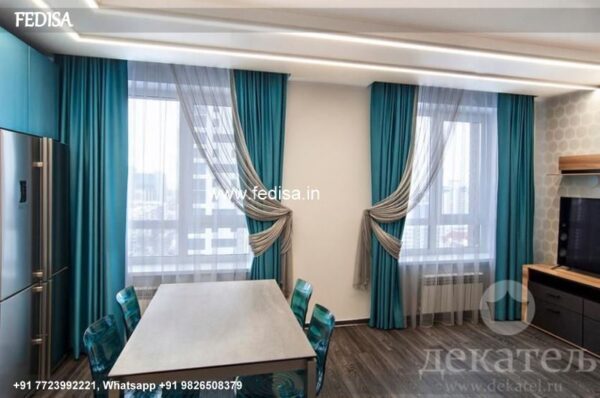 Ticking Stripe Curtains Short Window Curtains Window Parda