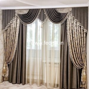 Ripple Fold Drapery Curtain Fabric Online Light Filtering Curtains