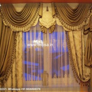 Burlap Valance Wave Curtains String Curtains