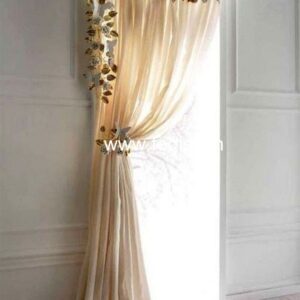 Silver Eyelet Curtains Wave Curtains String Curtains