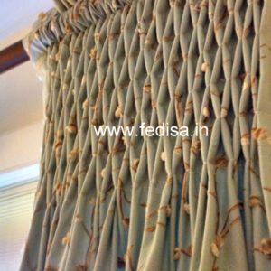 Dark Grey Velvet Curtains Wave Curtains String Curtains