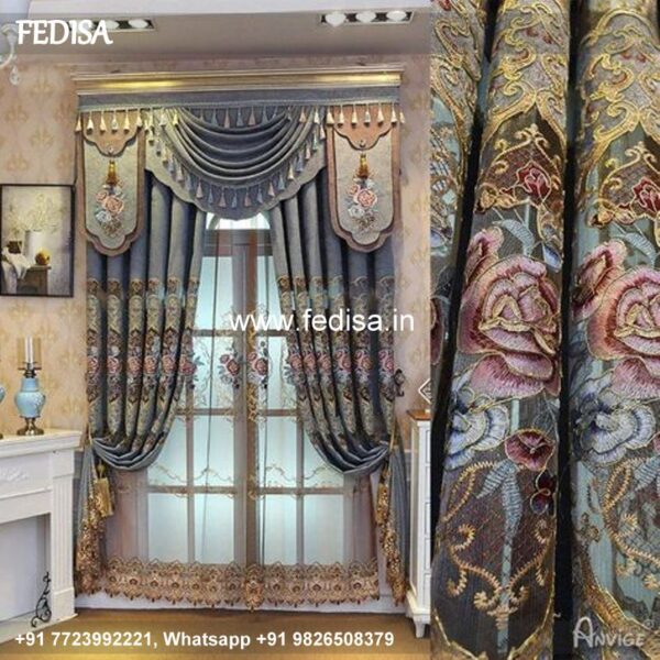 Chocolate Curtains Bohemian Curtains Pom Pom Curtains