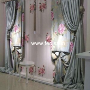 Window Cotton Design Custom Drapes Unicorn Curtains