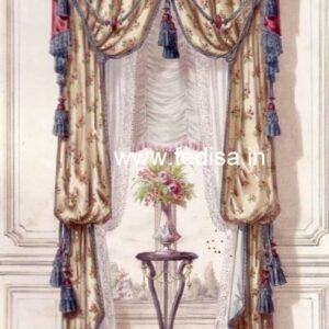 Curtain Design Drawing Bohemian Curtains Pom Pom Curtains