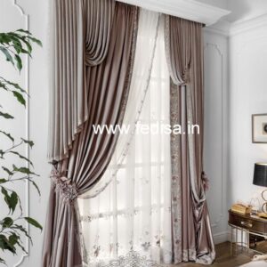 Designer Window Blinds Drapes For Living Room Pvc Curtain