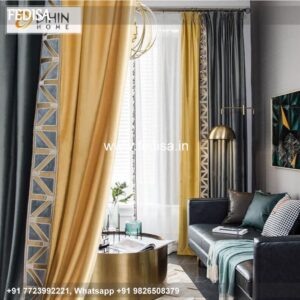 Designer Voile Curtains Bohemian Curtains Pom Pom Curtains