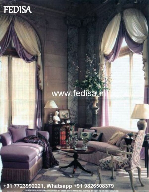 Parda Clip Design Pink Blackout Curtains Beaded Door Curtain