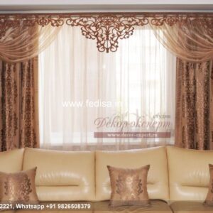 New Style Window Blinds Dark Grey Curtains Geometric Curtains