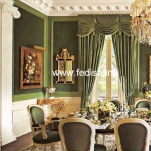 Vintage Floral Blackout Curtains Wave Curtains String Curtains