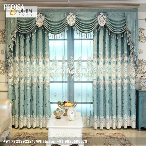 Pink Curtains Parde Designer Blue Design Curtains